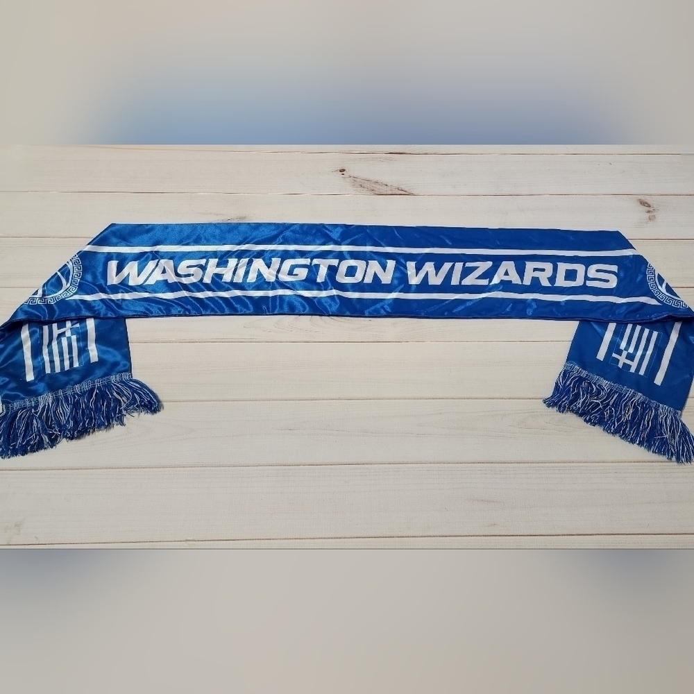 Washington Wizards Blue Silky Scarf Unisex - New Without Tags